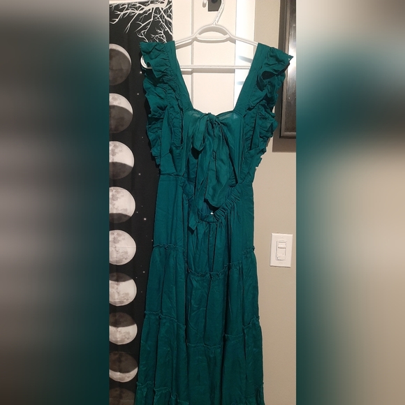 Teal maxi dress - Picture 2 of 5